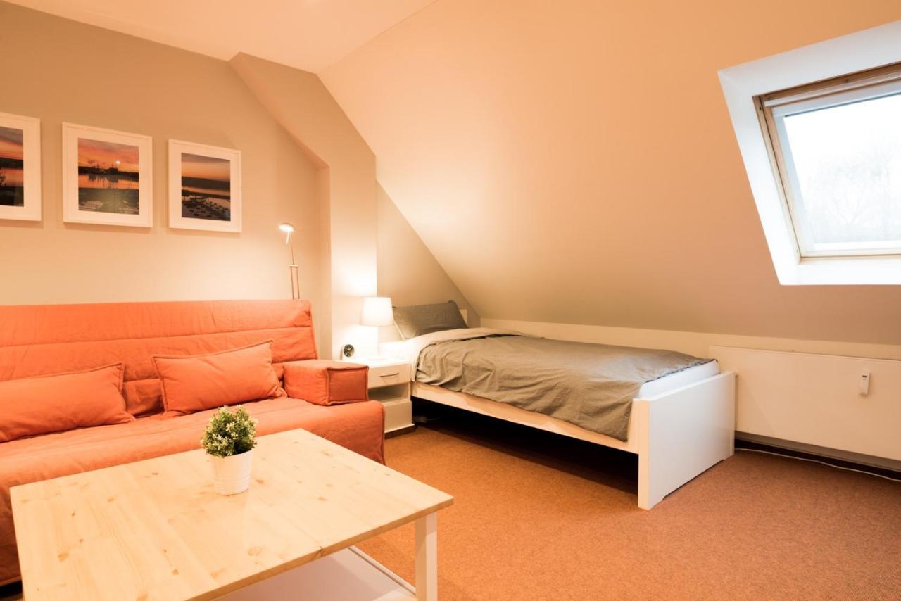 Fewo1846 - Baltic Lodge - Komfortable Maisonettewohnung Mit 3 Schlafzimmern, Balkon Und Blick Auf Die Marina Sonwik Flensburg Ngoại thất bức ảnh